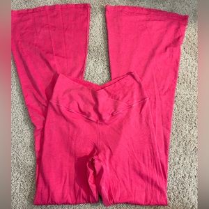 AERIE crossover flare leggings